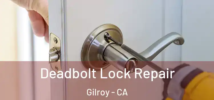 Deadbolt Lock Repair Gilroy - CA