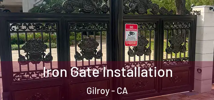 Iron Gate Installation Gilroy - CA